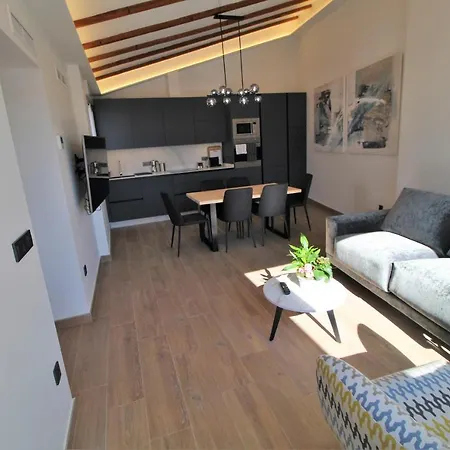 Atico Loft De Lujo Con Terraza Espectacular Y Vista A 2 Castillos Appartement *
