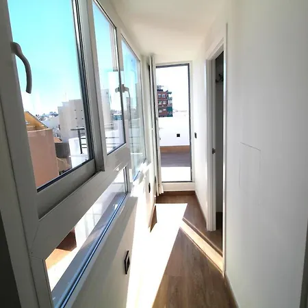 Atico Loft De Lujo Con Terraza Espectacular Y Vista A 2 Castillos *